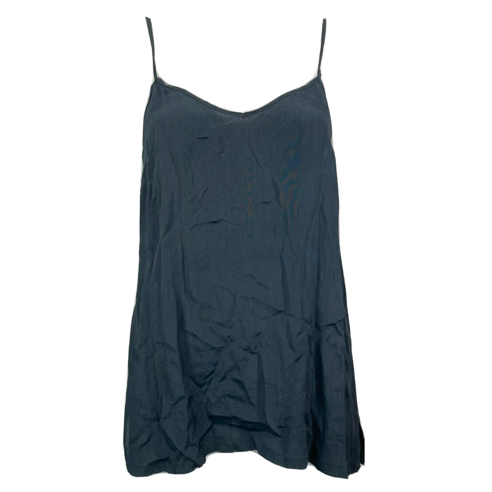 525 America Top Womens Sz S Blue Camisole Tank  Lightweight Spaghetti Strap‎